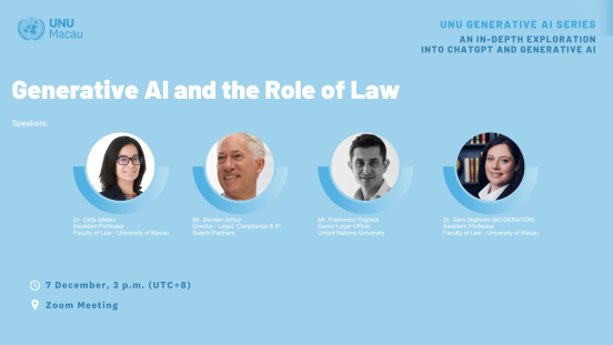 UNU Gen AI Series_Gen AI and the Role of Law