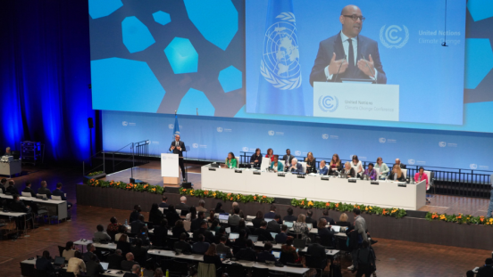 UNFCCC Executive Secretary Simon Stiell opens the Bonn Climate Change Conference
