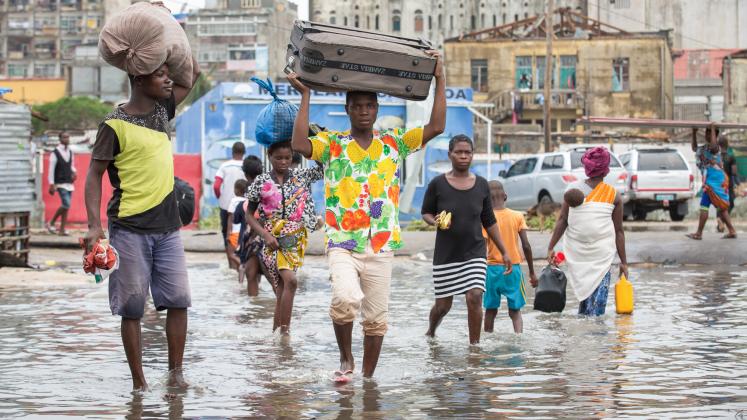 Aftermath of Cyclone Idai, Mozambique, 2019